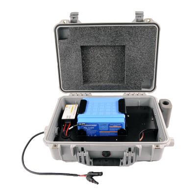 noise monitor enclosure for 831c including ccs051, ccs052, bat019 45 ah lifepo battery, acc009, psa038, cbl224-02, cbl225-01, cbl226-02 & cbl228-03